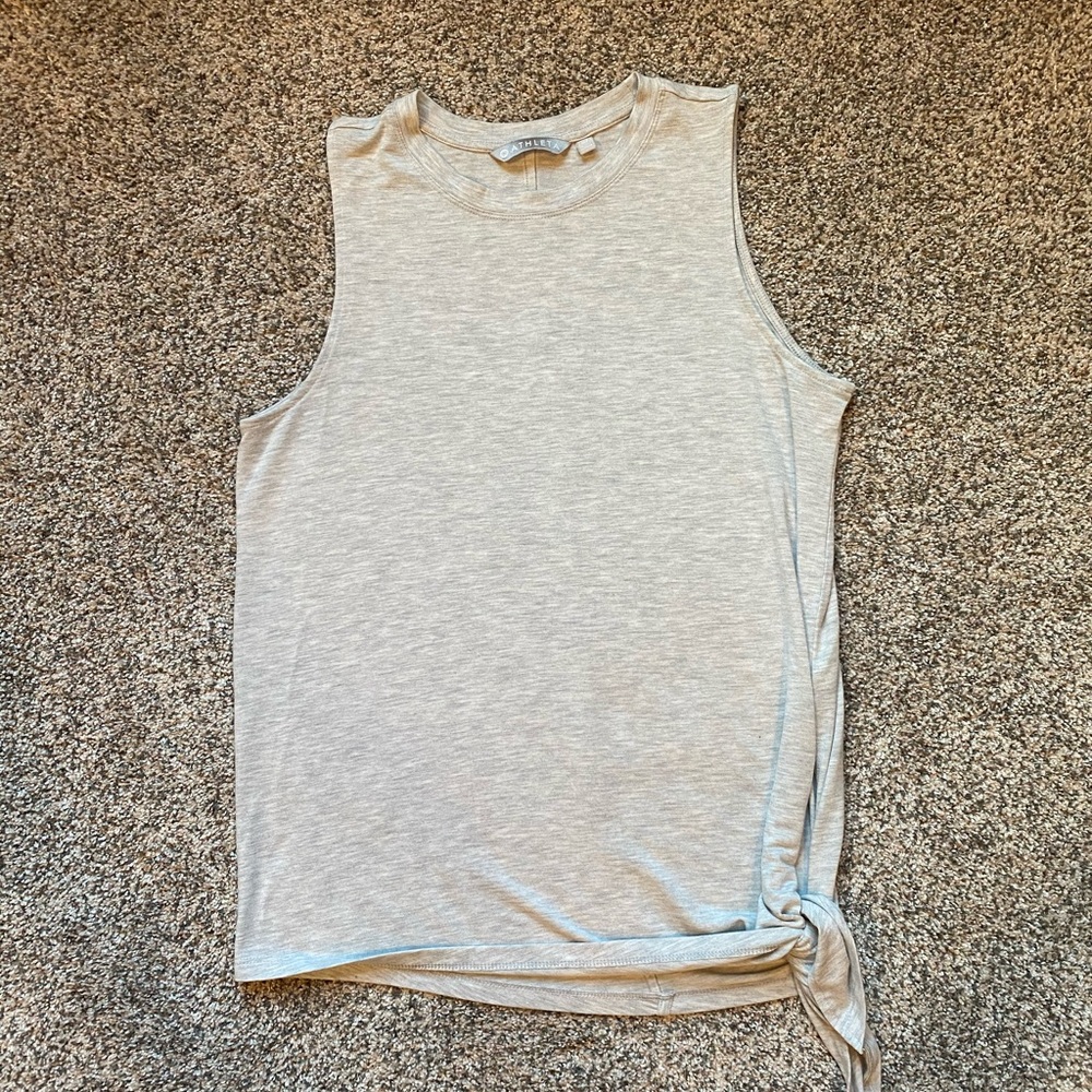 Athleta side tie muscle tank